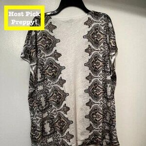 J. Crew‎ Linen Blouse (Size Medium / Good Condition)